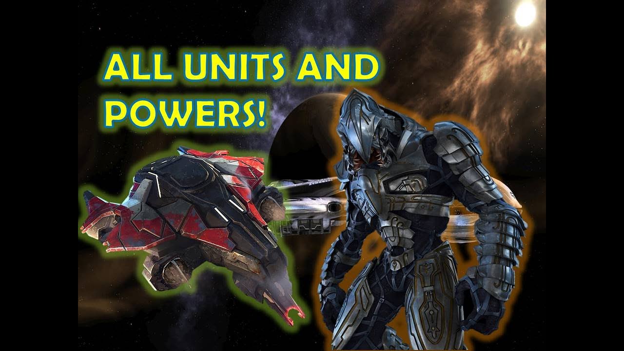 THE ARBITER ALL UNITS AND LEADER POWERS SHOWCASE! - Halo Wars 2 DLC GAMEPLAY