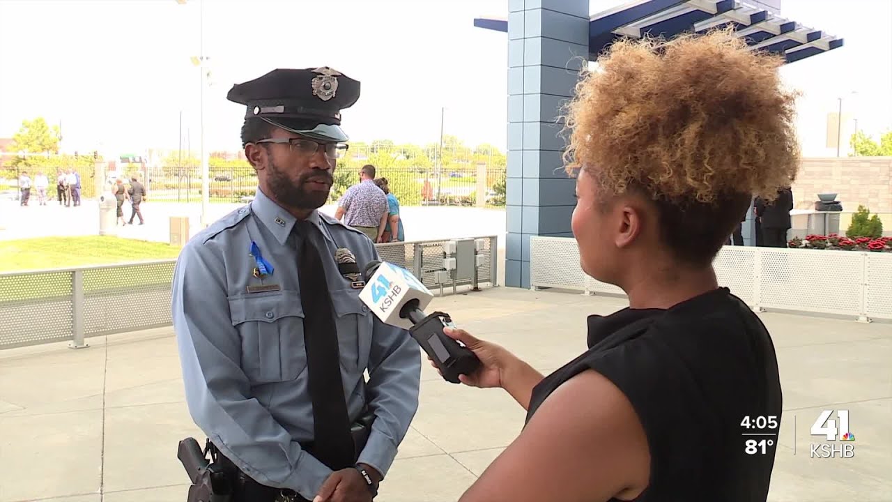 Attendees inspired to do 'better' after funeral for fallen KCKPD Ofc. Hunter Simoncic