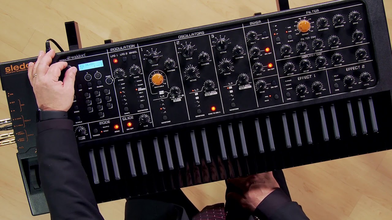 Studiologic Sledge 2 0 Black Edition   Tutorial with Chris Martirano