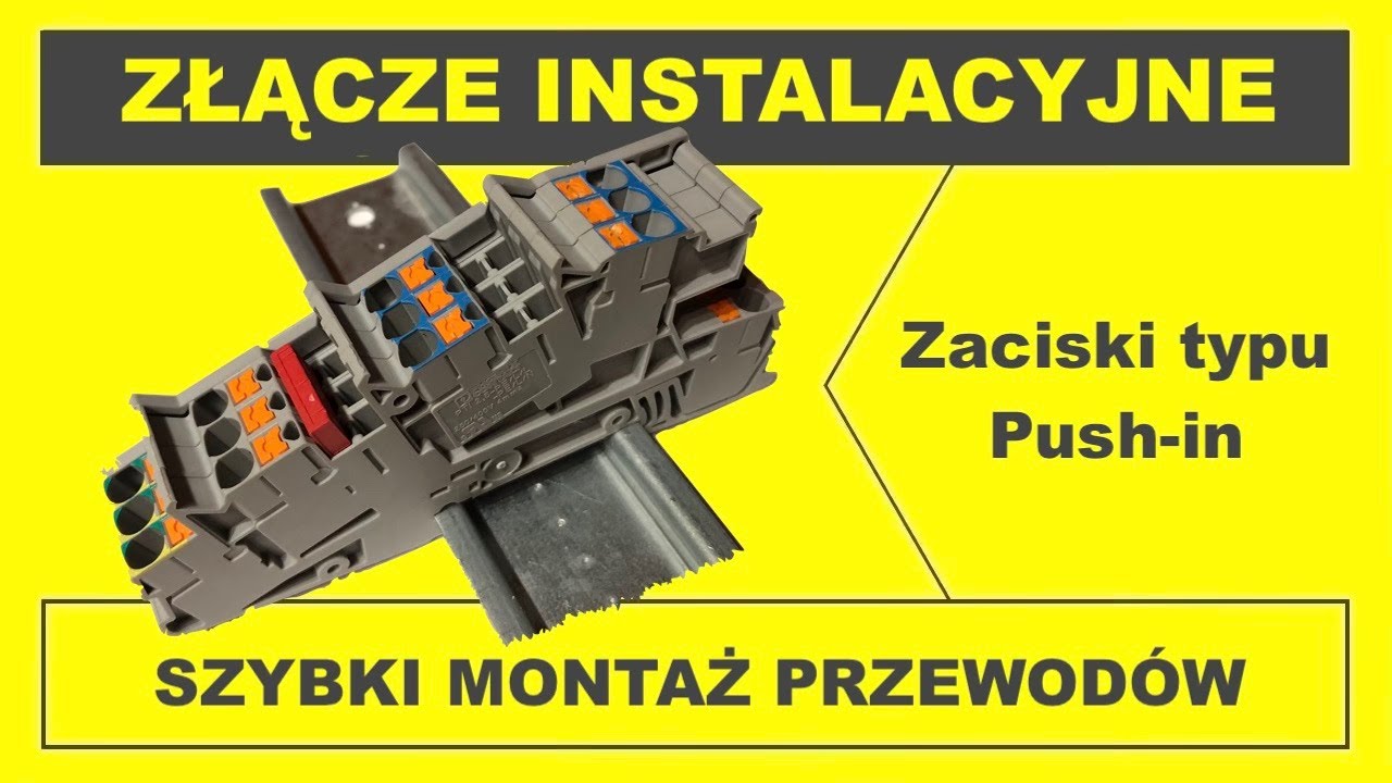 Złącze instalacyjne z zaciskami Push-in PHOENIX CONTACT PTI 2,5-PE/L/N