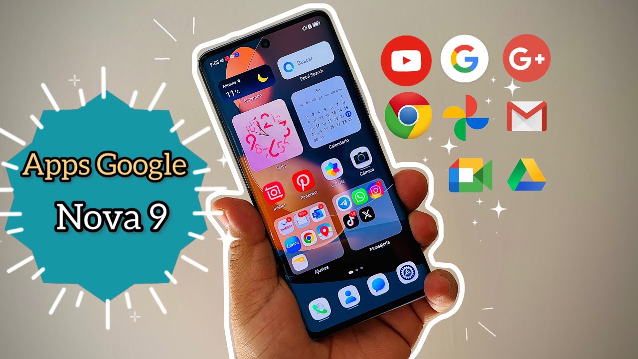 Cómo Instalar Apps de Google en un Huawei Nova 9 con EMUI 13