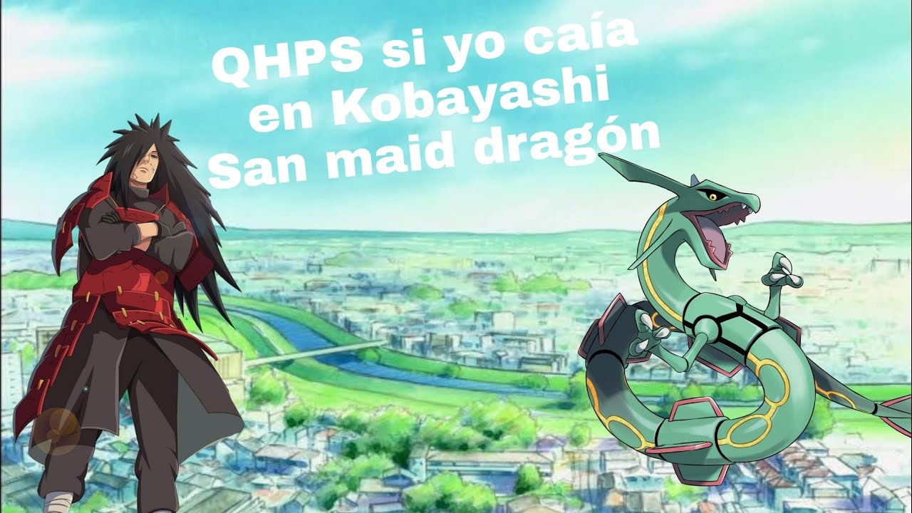 Qhps si yo caía en Kobayashi San maid dragón cap 1♠️