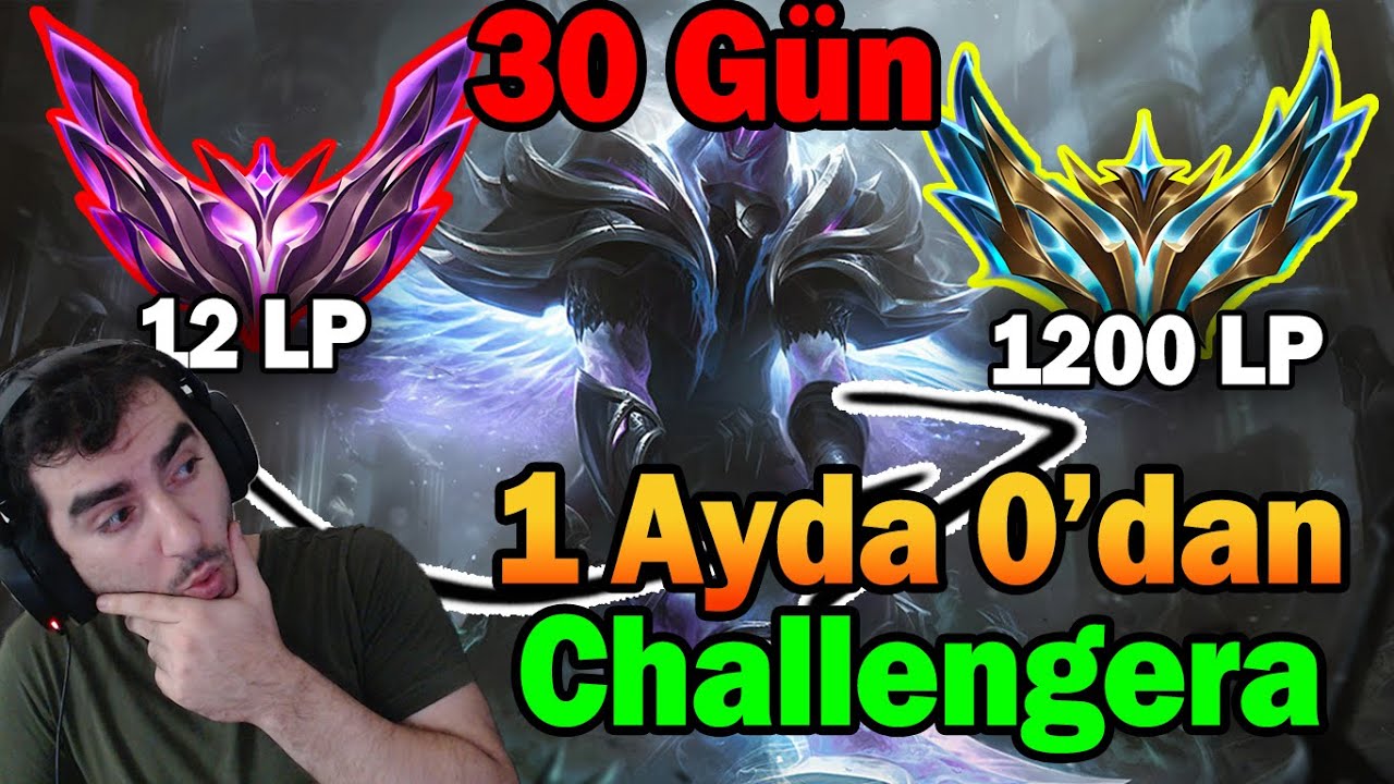 Sadece Pyke Oynarak 0 Puandan Challengera Kasmak (EUW) !!!!