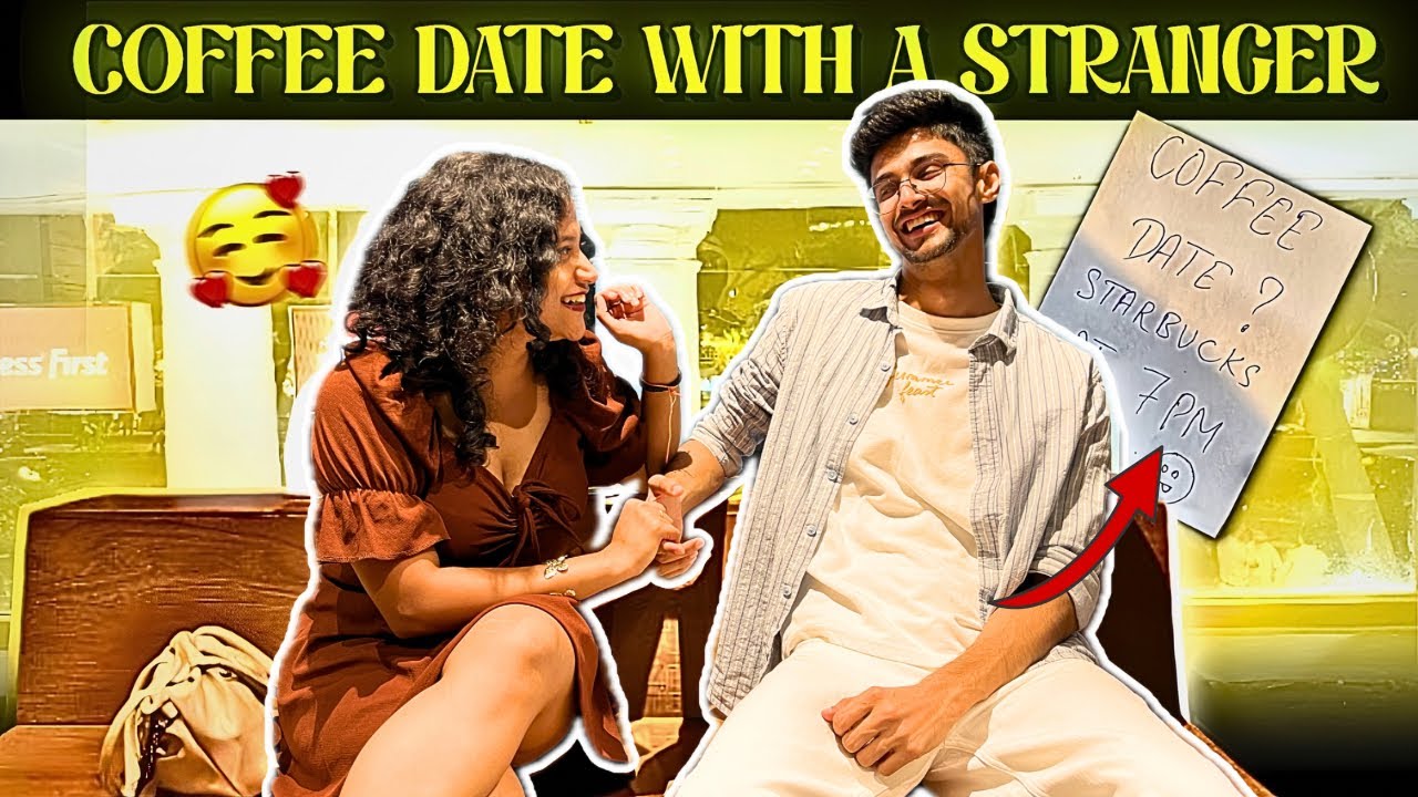 I Went on a Coffee Date With a Total Stranger 😳❤️ Prank Gone Wrong 🥺 | Prank Videos| Public Reaction