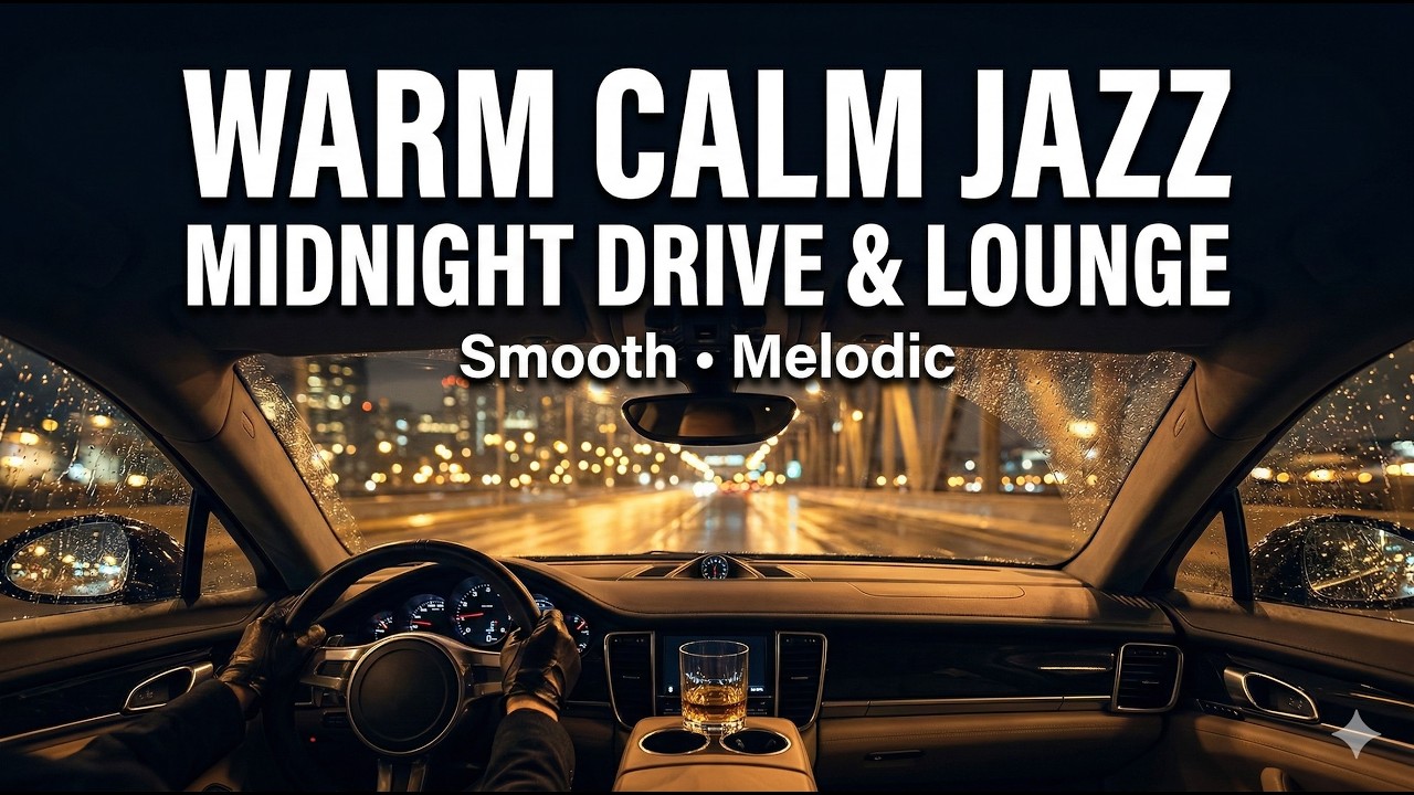 Midnight Drive & Lounge 🌃 세련된 도시의 밤거리, 혼자 듣기 좋은 스무스 재즈