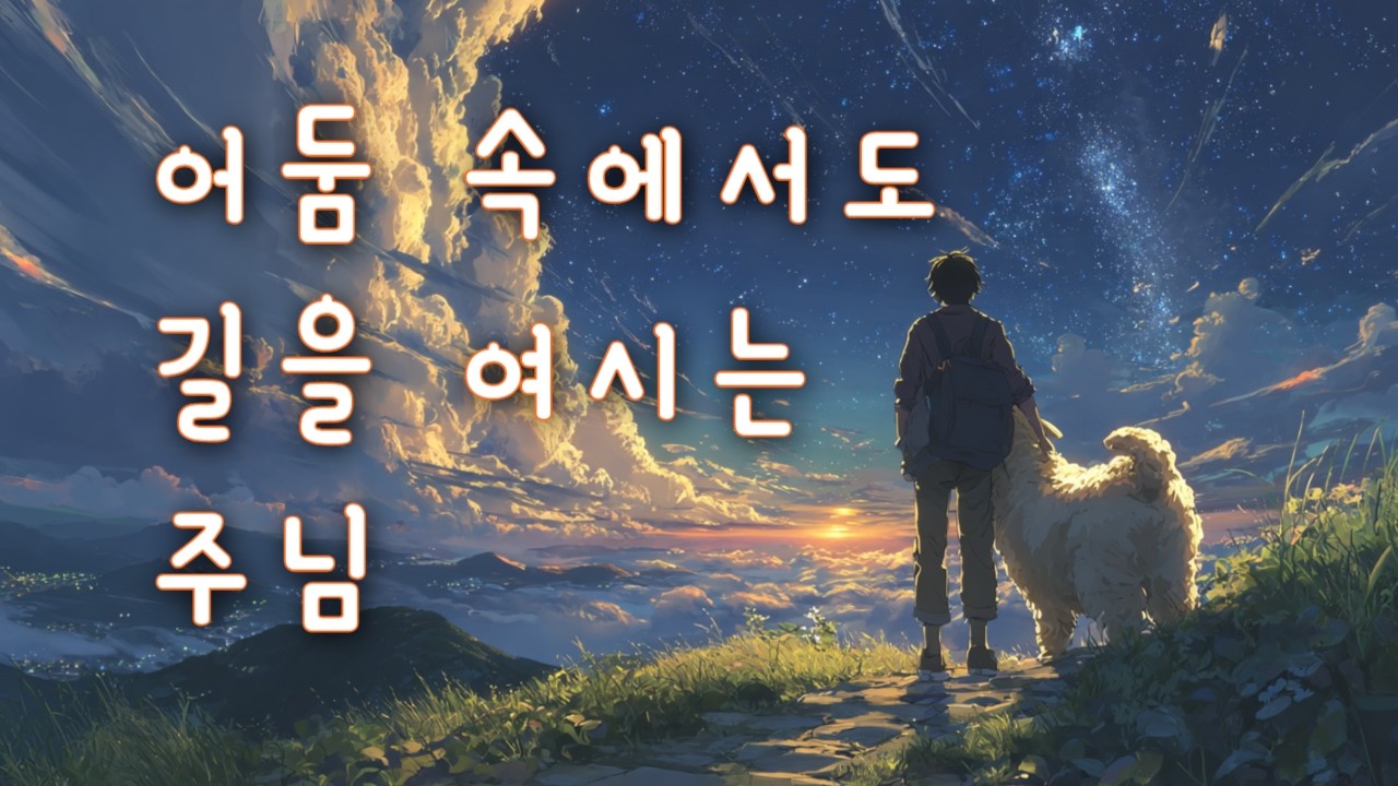 CCM ｜ 어두운 길을 밝혀주시는 주님 🌿 ｜ 마음을 맑게 하는 잔잔한 찬양 🎵