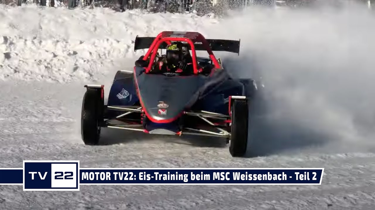 MOTOR TV22: Eisrennen Training Autos in Weissenbach - Teil 2