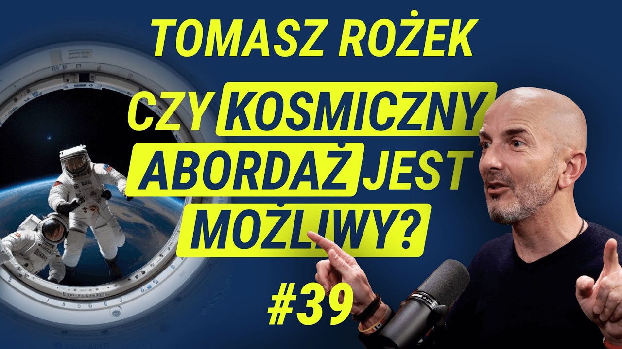 Kosmiczne Życie, Wojny i Surowce  - Tomasz Rożek | Wiedza w Głosie #39