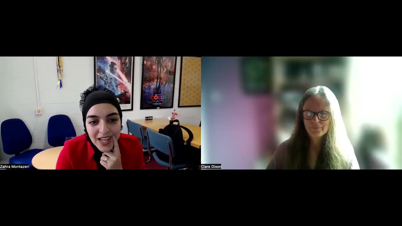 Zahra Montazeri Q&A for PhD students and postgraduate researchers with Clare Dixon