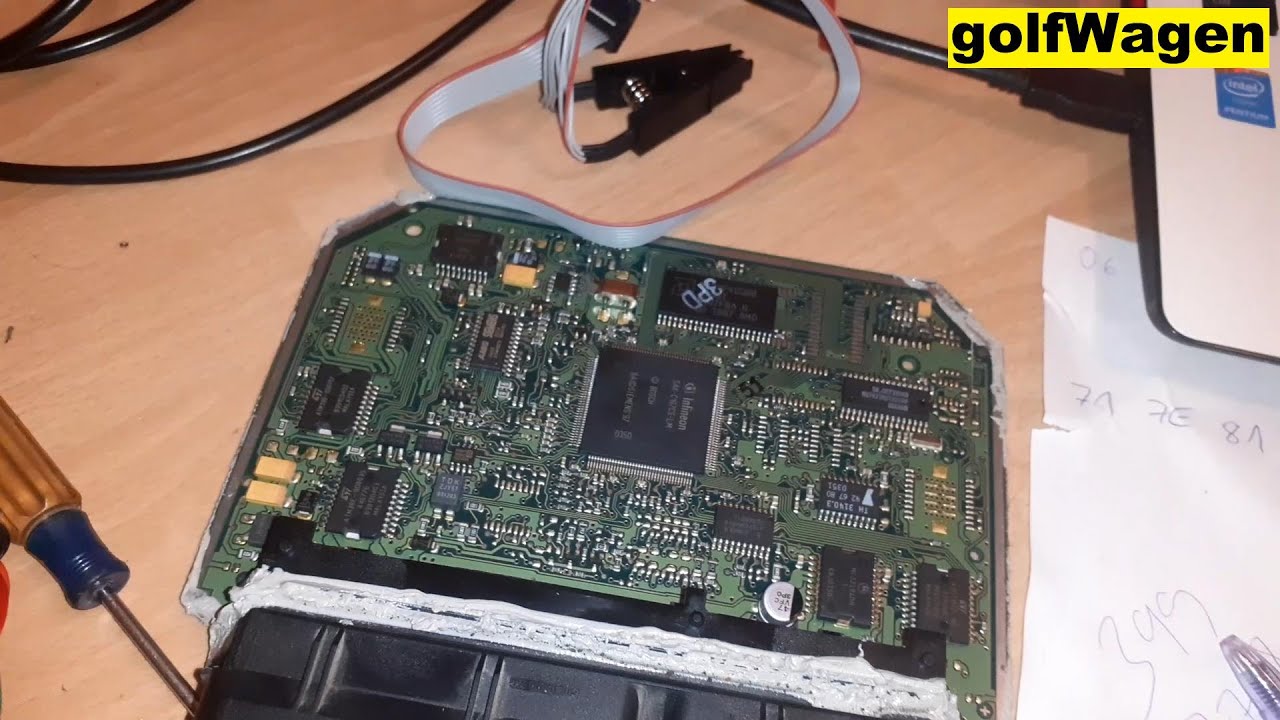 VAG VW Simos 5WP 3PD IMMO OFF CH341A programmer