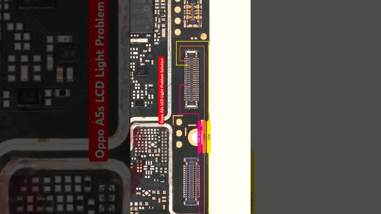 Free Tips ✅ Oppo A5s LCD Light Problem Solution #repair