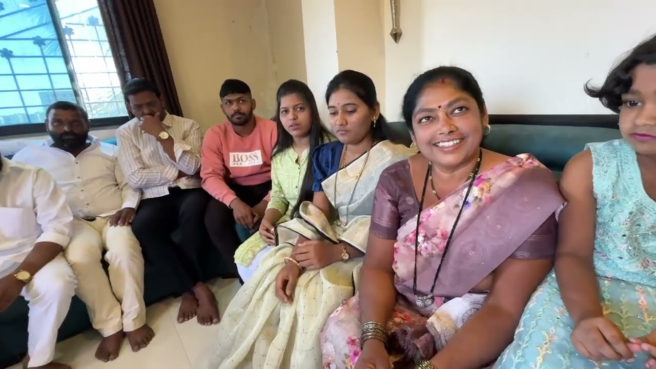 पैलवान संग्राम पानसरे यांच्या घरी आलो घरची पुरुष मंडळी सर्वच पैलवान 