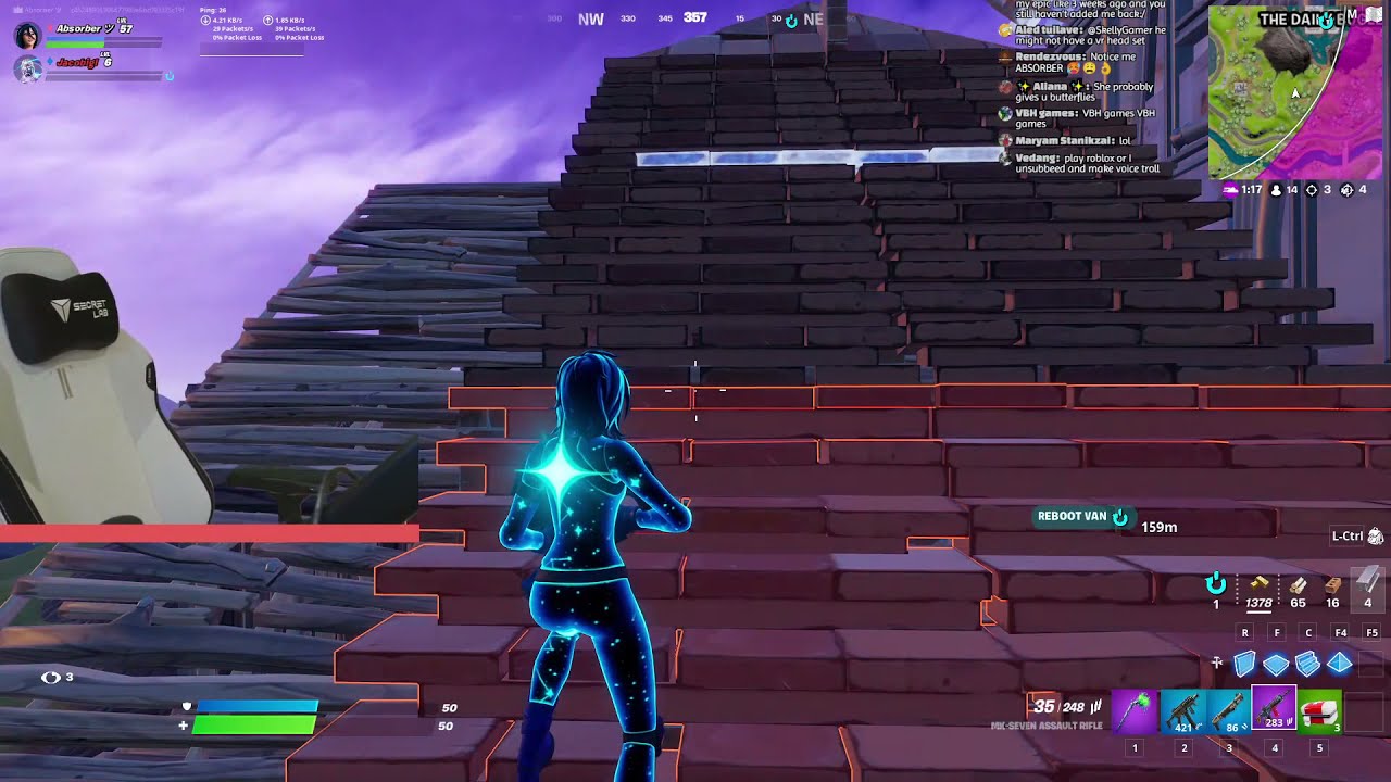 Absorber gets swatted on stream