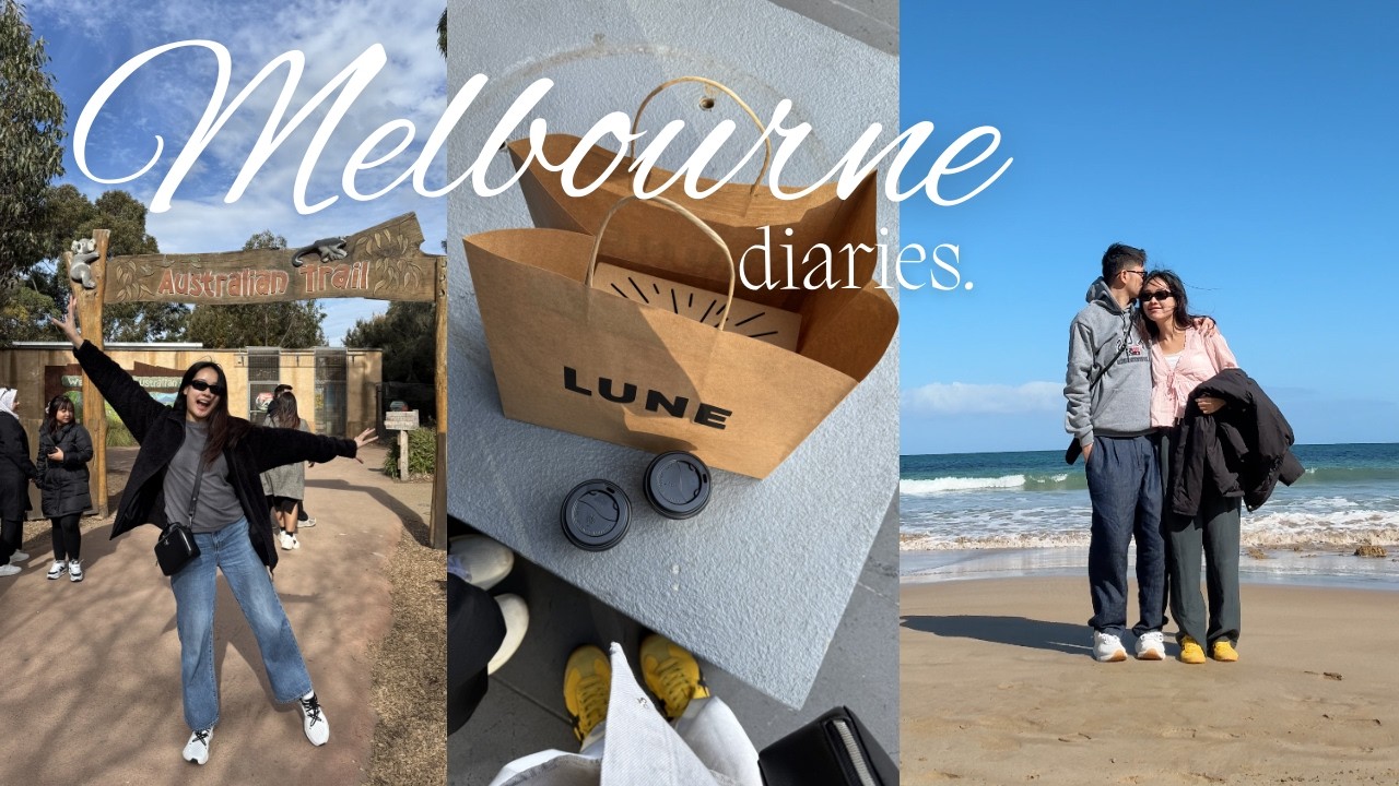 Melbourne '25 | exploring Werribee Zoo, Great Ocean Road, Now or Never exhibition and more