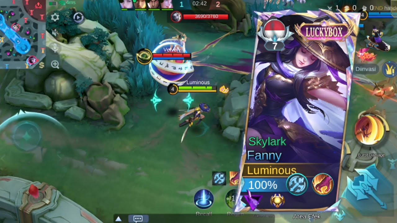 Sabar Itu Kunci! Cara Fanny Menunggu Momen vs Khufra (Gameplay Objektif) | MLBB