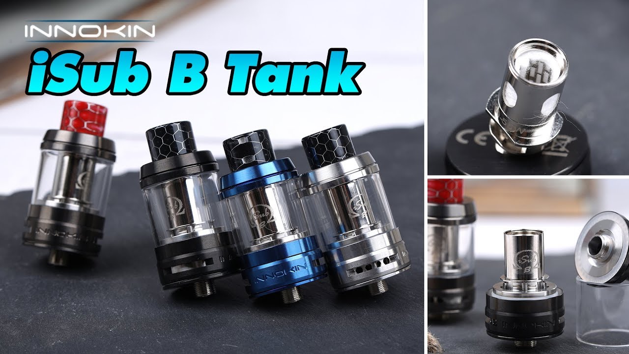 ISub-B Tank with Plex 3D Mesh Coils by Innokin!!! What is Plex 3D Mesh Coils? | Elegomall