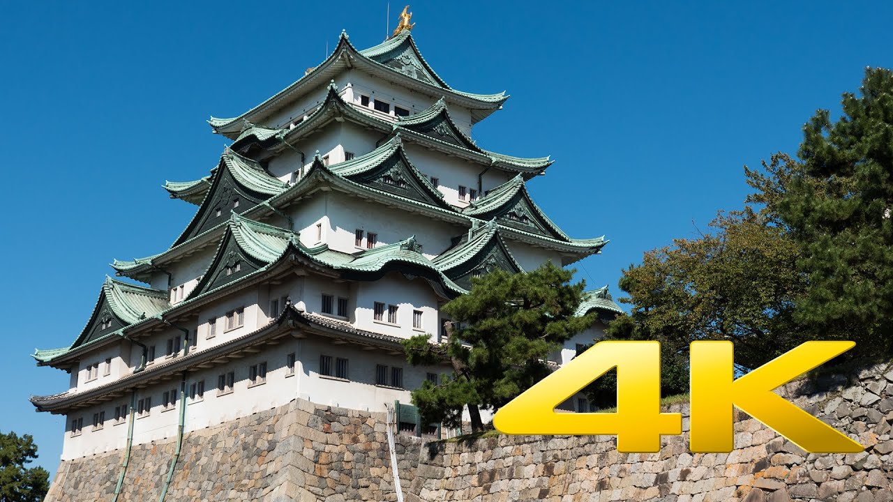 Nagoya Castle - Aichi - 名古屋城 - 4K Ultra HD
