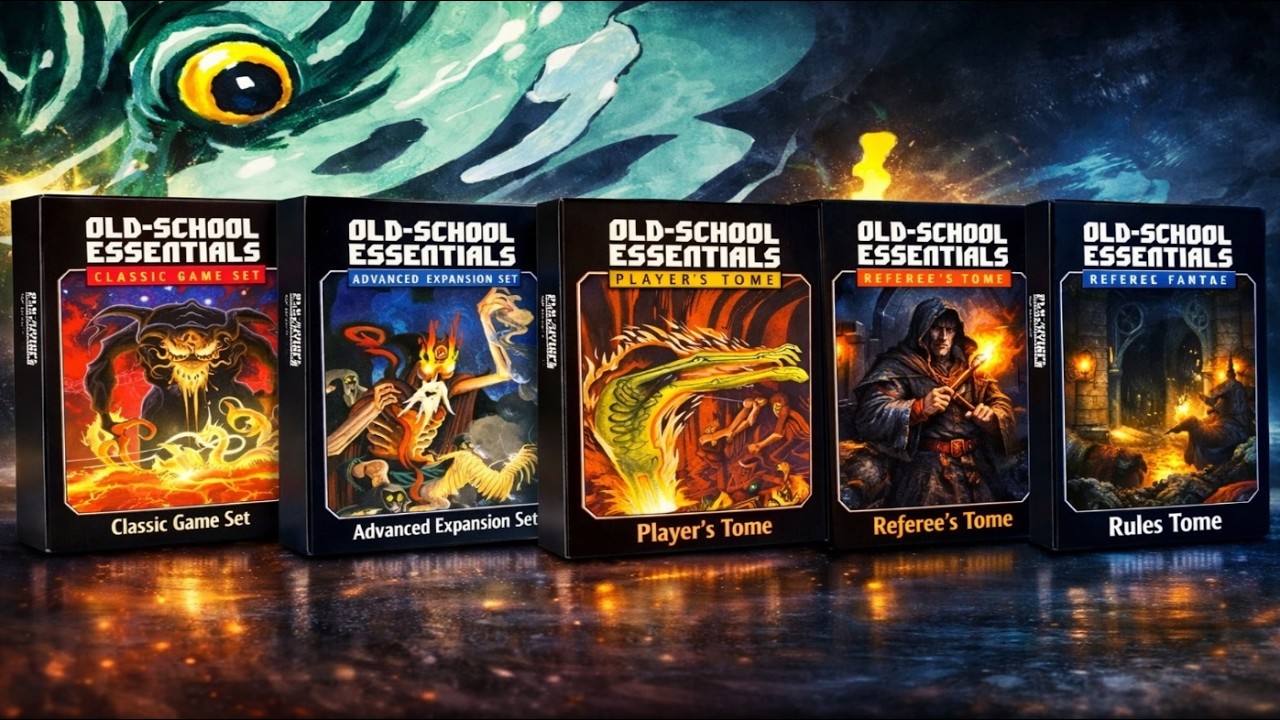 Breaking Down Old-School Essentials Classic/Advanced Fantasy