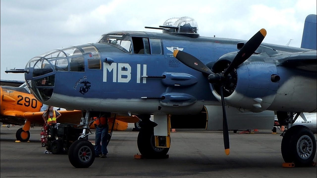 Take a Flight In the only flying PBJ-1J Mitchell Bomber B-25 