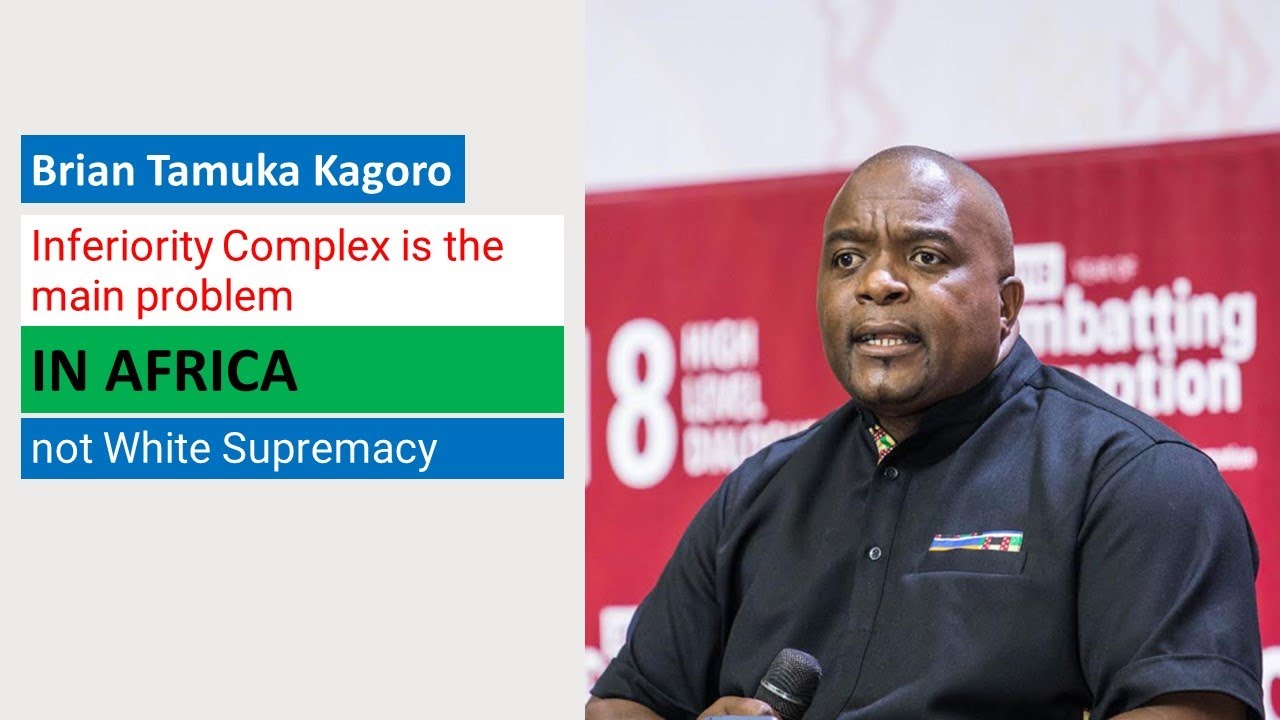 Inferiority Complex is the main problem in Africa not White Supremacy - Brian Kagoro #africa