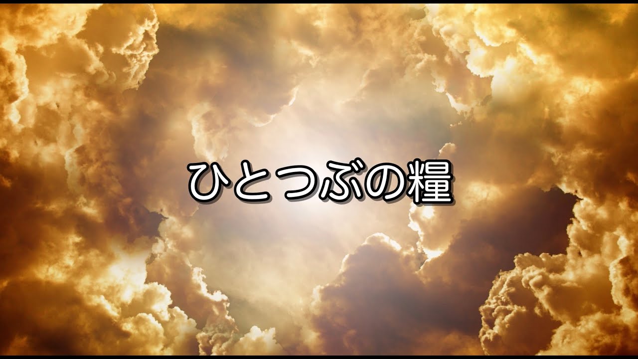 【今週のひとつぶの糧☆90☆リーディング入り】詩篇139篇23-34節