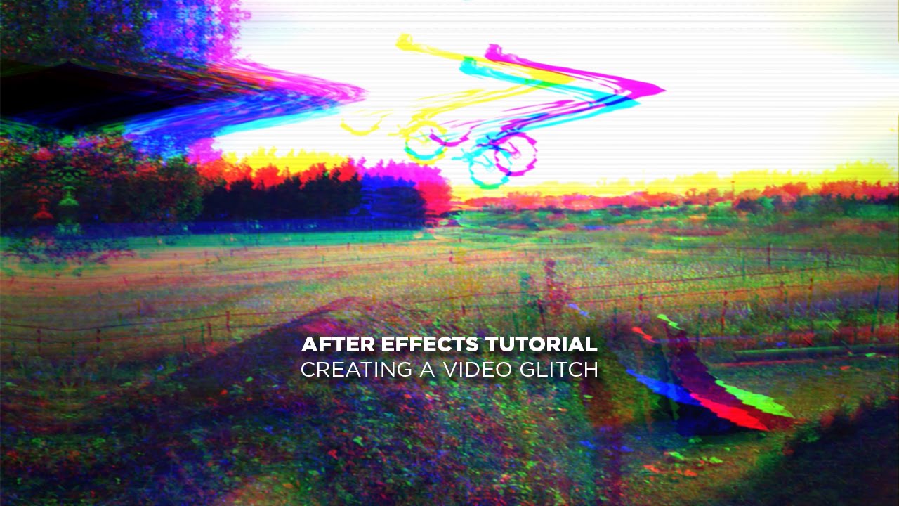 After Effects Tutorial - Creating a Video Glitch