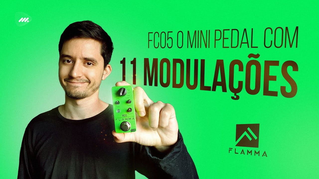 FLAMMA FC05 - O MINI PEDAL COM 11 MODULAÇÕES !!!