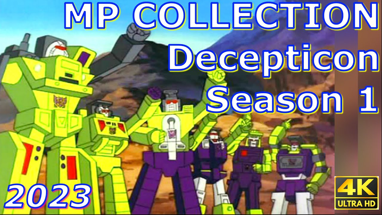 Transformers Masterpiece collection - 2023 ::: decepticon season 1 ::: ErPuX