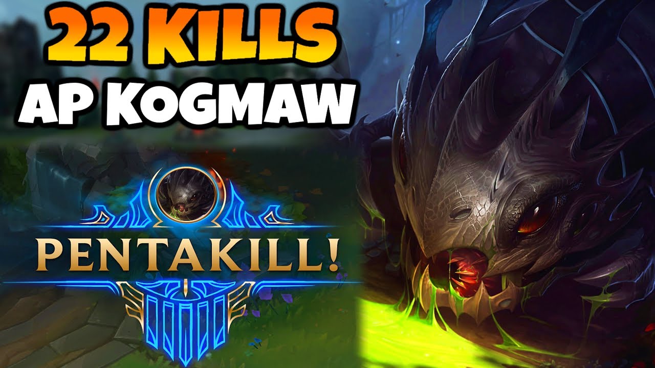 The absolute best AP Kog'maw game you will ever see (22 Kills, Pentakill, High Elo, Difficult Game)