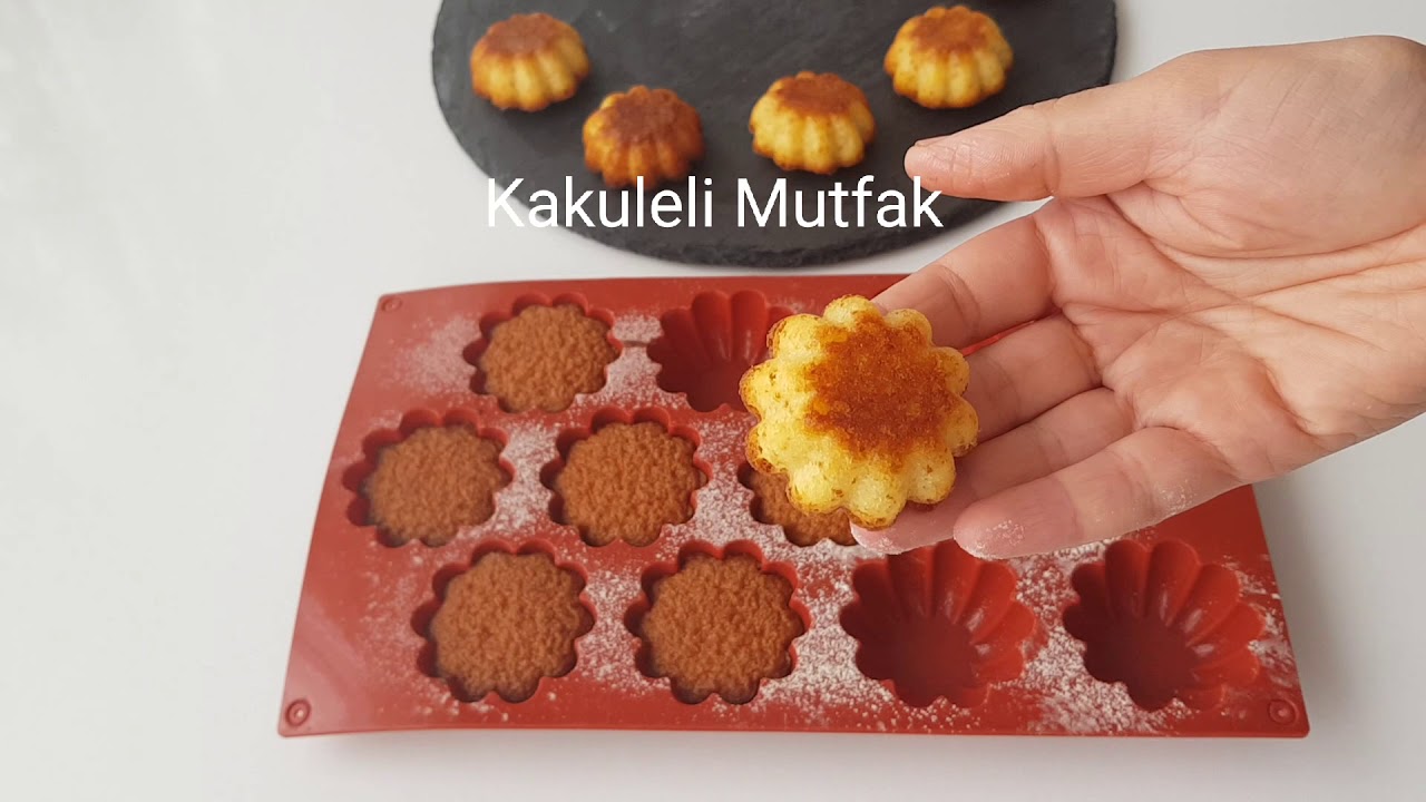 Minik ikramliklar masamın yıldızı oldu😍 Pratik çikolatalı çiçek kek❤