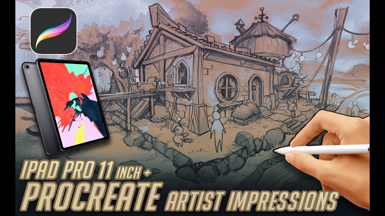 iPad Pro + Procreate Впечатления художника