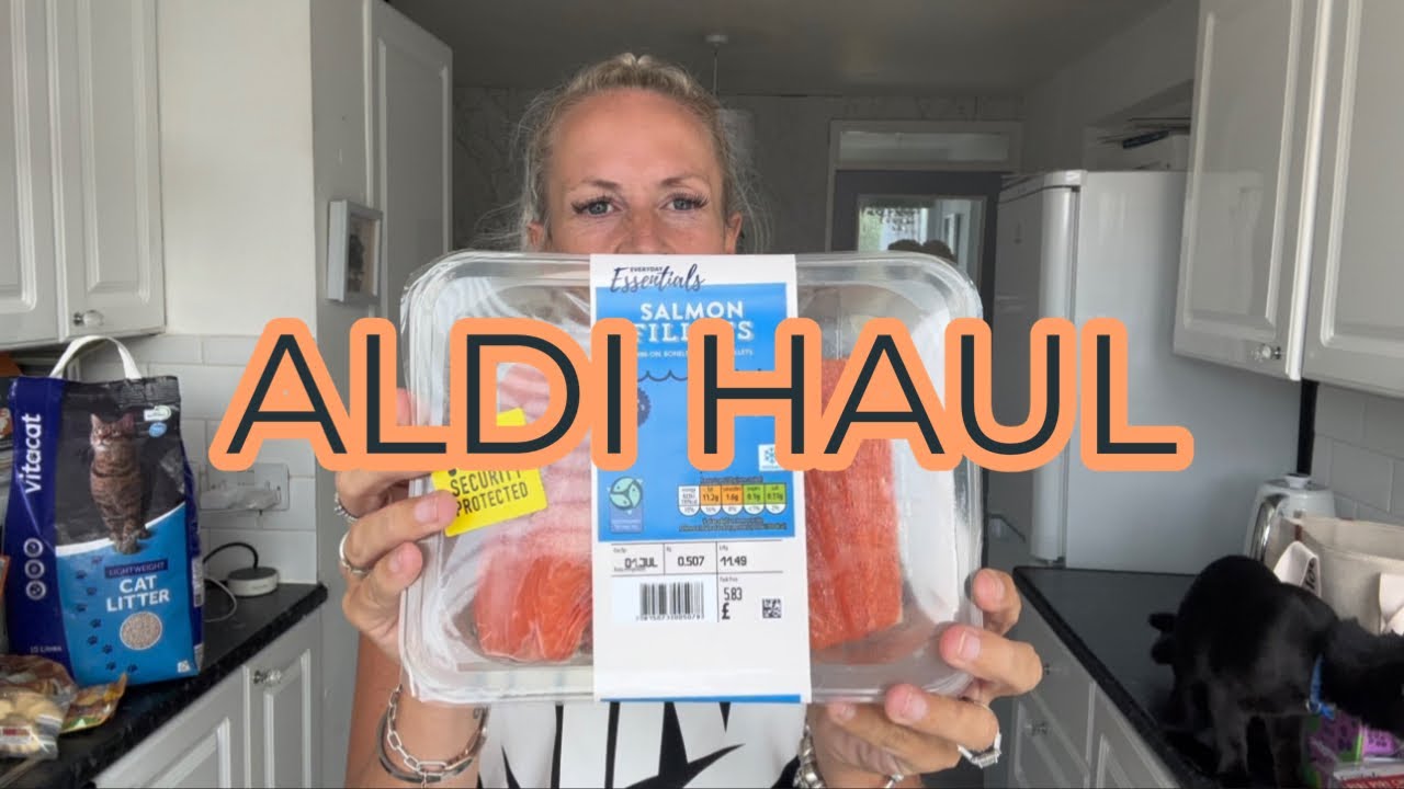 Aldi haul family of four and meal ideas