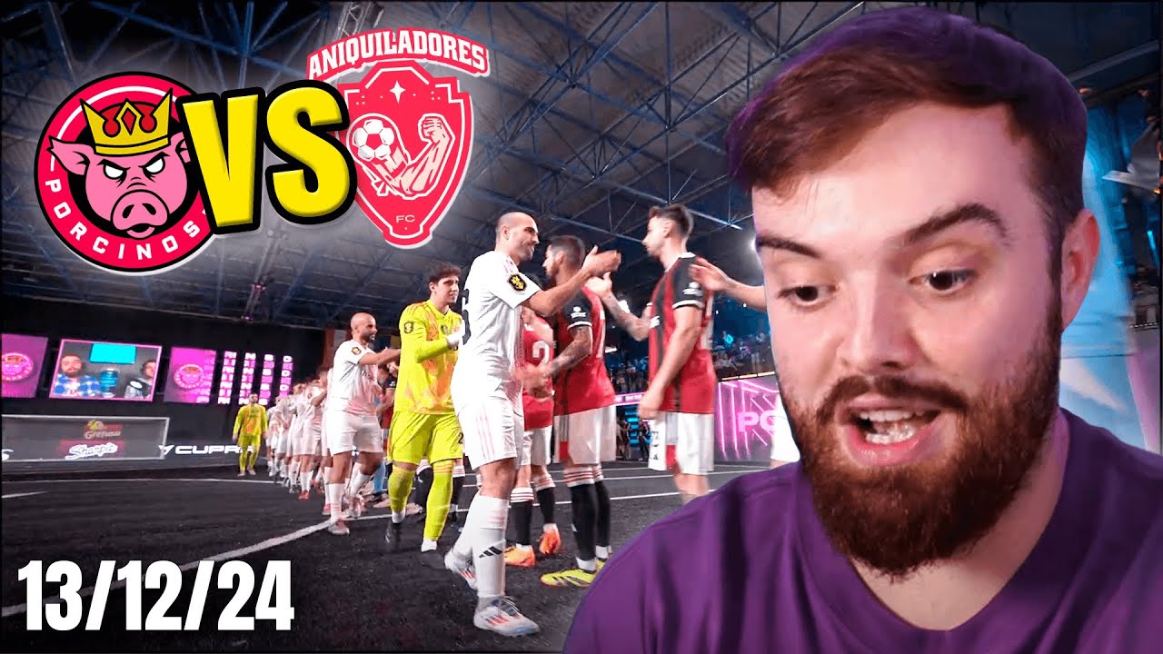 PORCINOS FC vs ANIQUILADORES | PLAYOFFS KINGS LEAGUE | TODO O NADA | CUARTOS DE FINAL