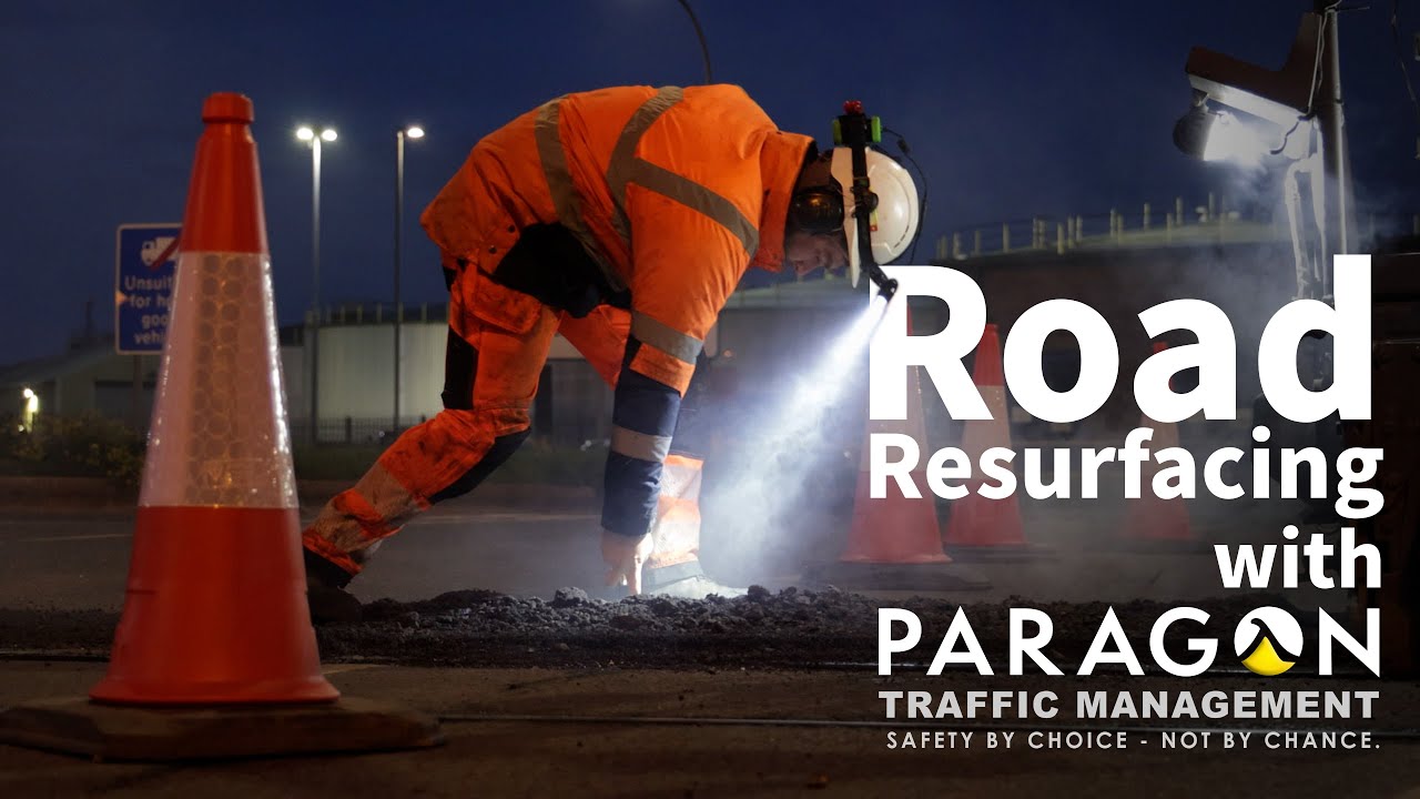 Road Resurfacing with Paragon Traffic Management