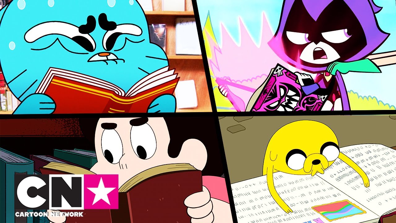 Gumball + Tini titánok, harcra fel! + Kalandra fel! + Steven | Olvasni jó! | Cartoon Network