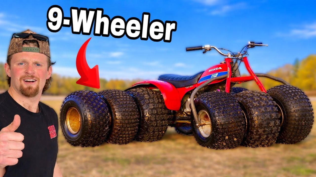 I Found a 9-Wheeler HONDA! (Will it Float?)