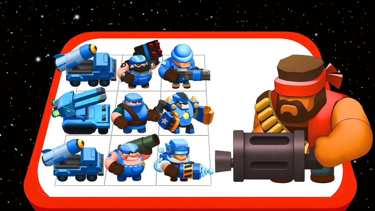 Merge Army World War - Red Army Vs Blue Army Gameplay 