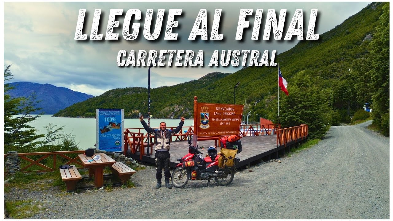 CARRETERA AUSTRAL COMPLETA✅ CALETA TORTEL y VILLA O´HIGGINS | USHUAIA a ALASKA en 110cc | Cap.20