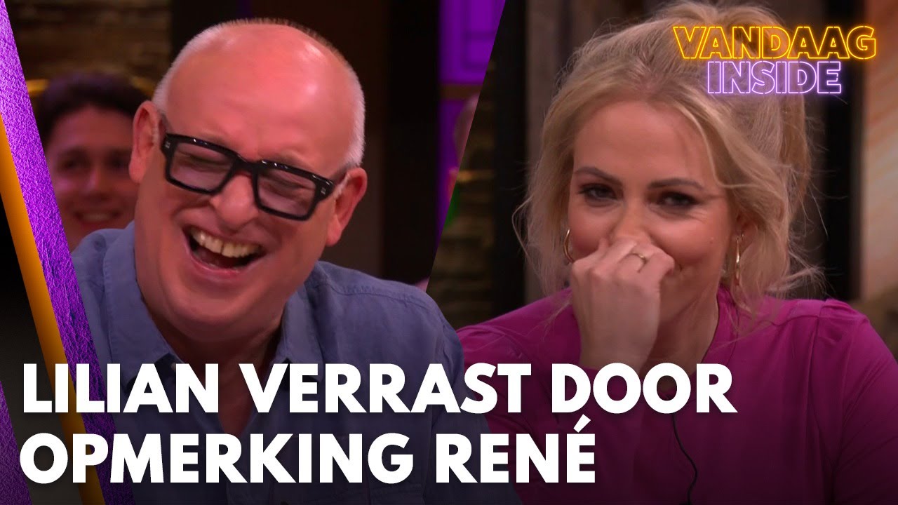 Lilian Marijnissen verrast door ordinaire opmerking René: ‘Jongens…' | VANDAAG INSIDE