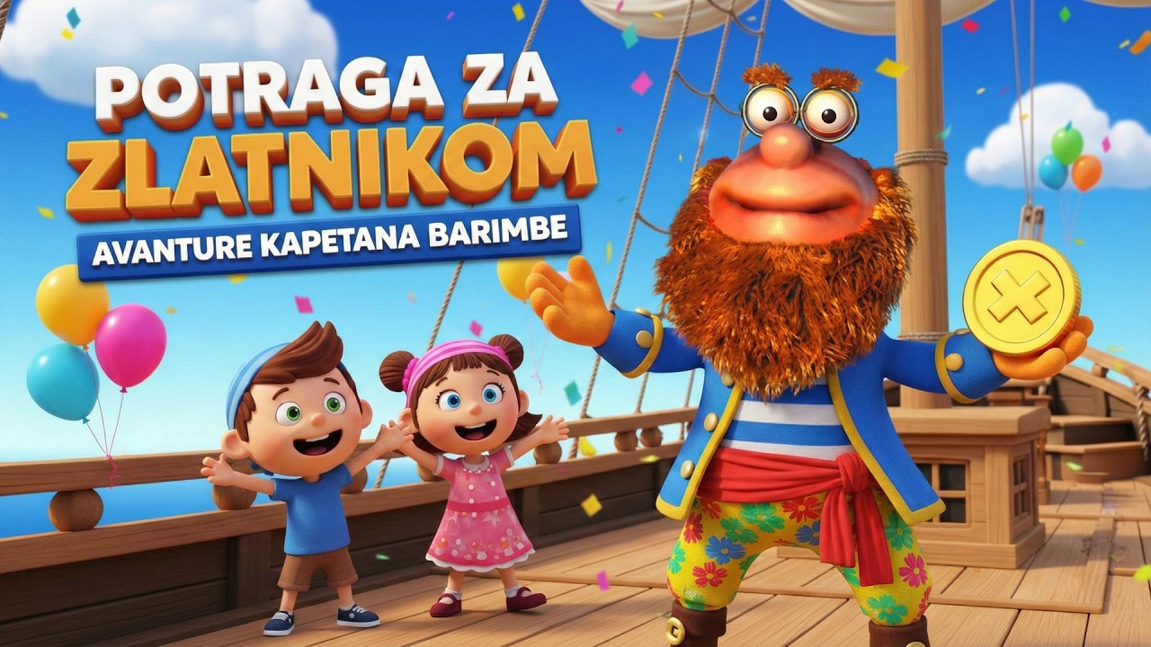Avanture Kapetana Barimbe: Potraga za zlatnikom - Kako postati mali heroj! (S1EP7)