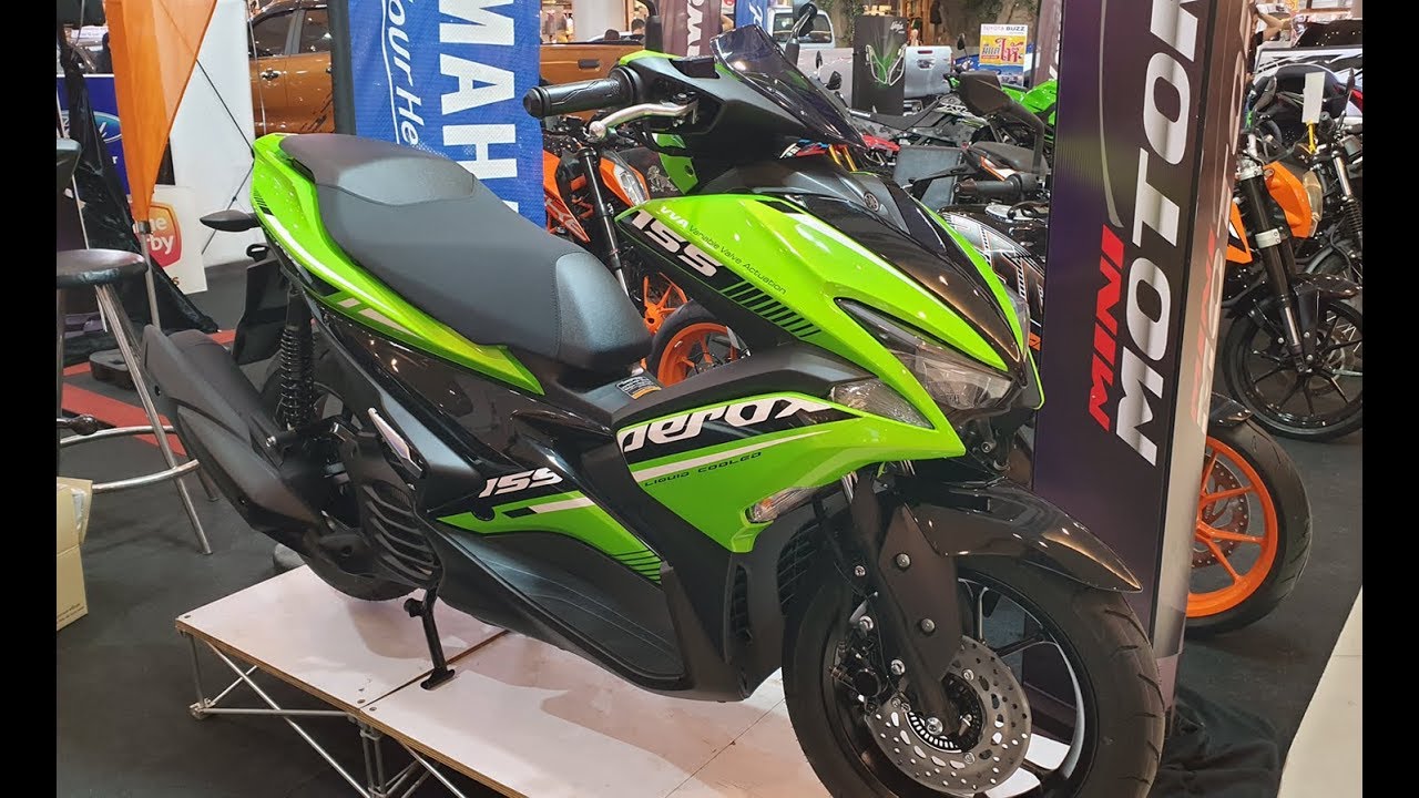 พาชม Yamaha Aerox 155 2019 รุ่น Standard Version