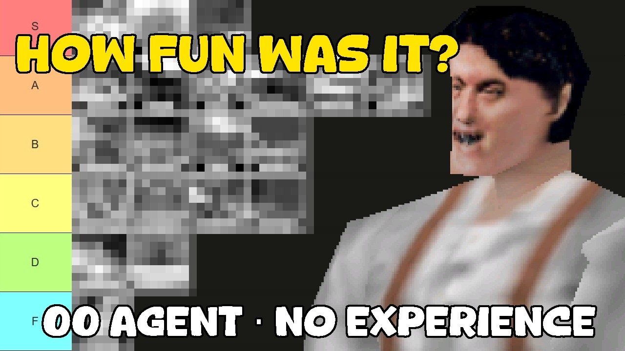 How Fun Is GoldenEye 007 on N64 Really? (00 Agent Tier List)