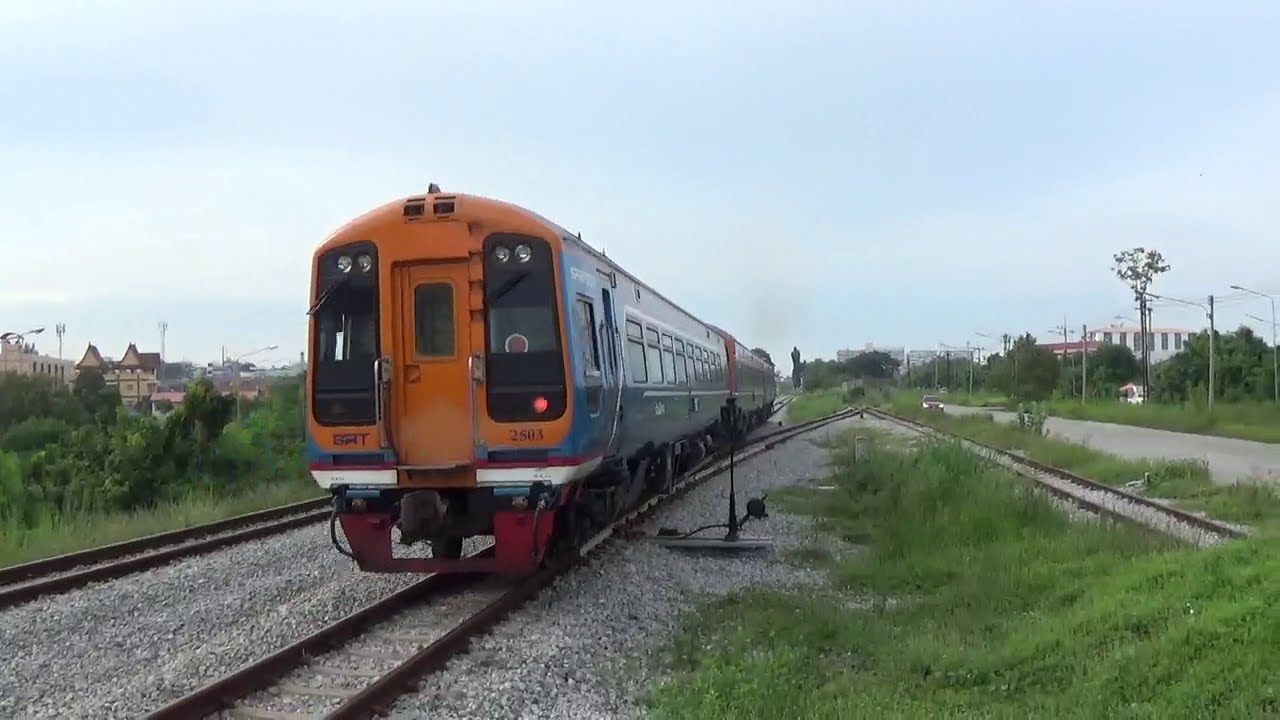 Thailand 2023-Another Train Ride on British Rail Built Class 158 Sprinter Bangkok to Pattaya