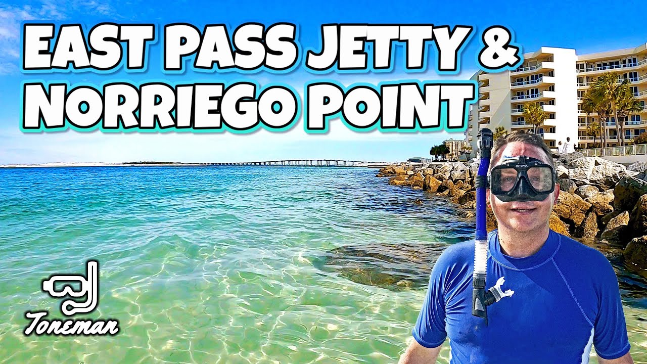 Snorkeling in Destin Florida | East Pass Jetty & Norriego Point