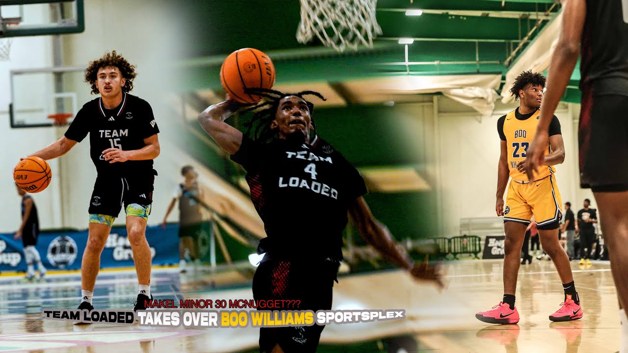 MAKEL MINOR GOES OFF FOR 30 AGAINST BOO WILLIAMS IN BATTLE OF VA| TEAM LOADED VA VS BOO WILLIAMS 16U