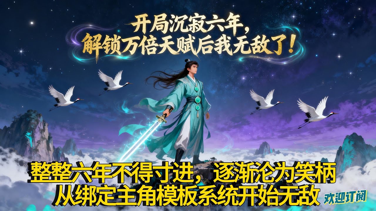 《开局沉寂六年，解锁万倍天赋后我无敌了》六年期滿，主角模板系統覺醒，每日刷新神級詞條！新手大禮包開出神級功法，首條詞條便是萬倍修煉天賦，修煉突破如吃飯喝水，玄武境一重秒升地武境七重#玄幻 #爽文