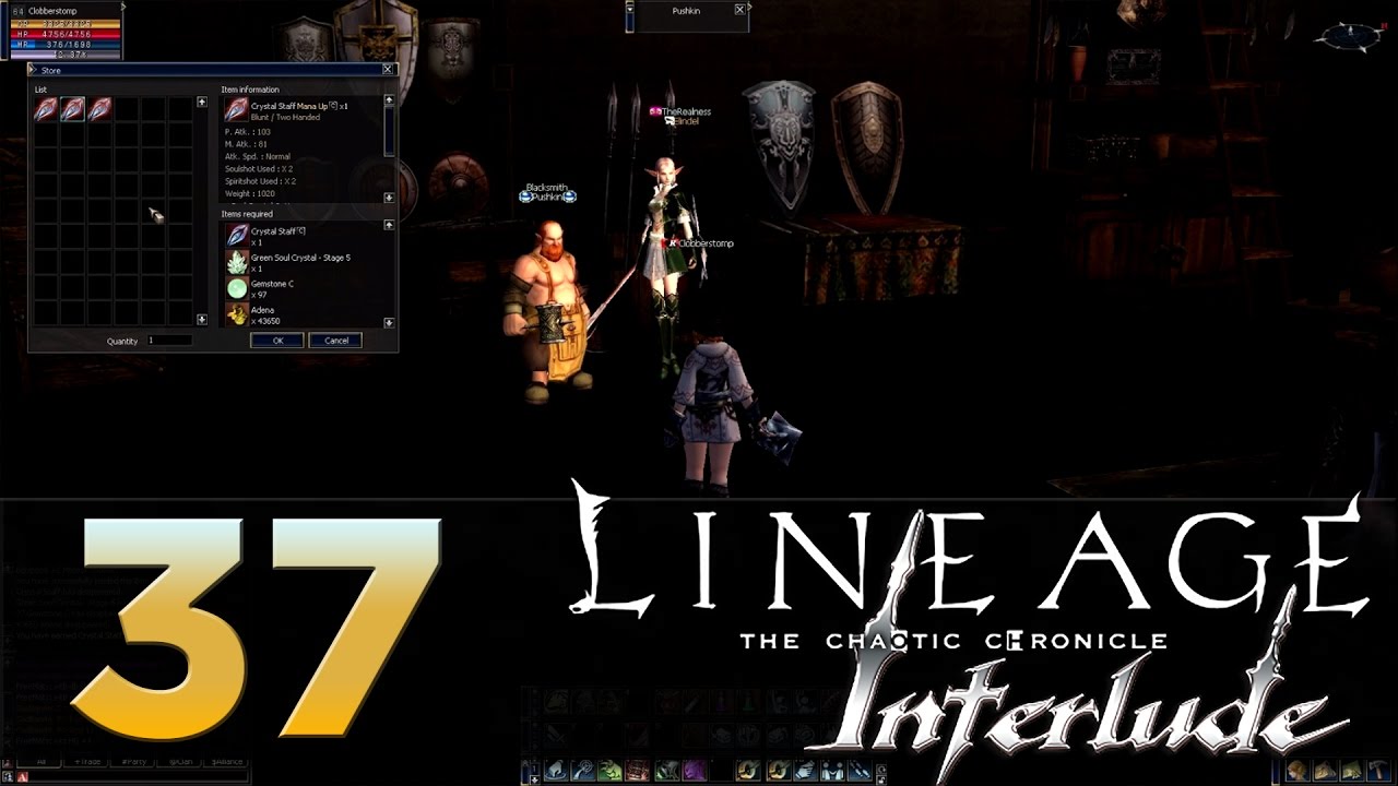 Lineage 2: Interlude - Episode 37 - Enchanting Weapons