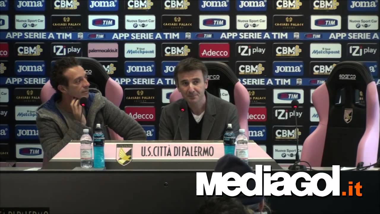 Ficarra e Picone insieme a Iachini in conferenza stampa - Mediagol.it
