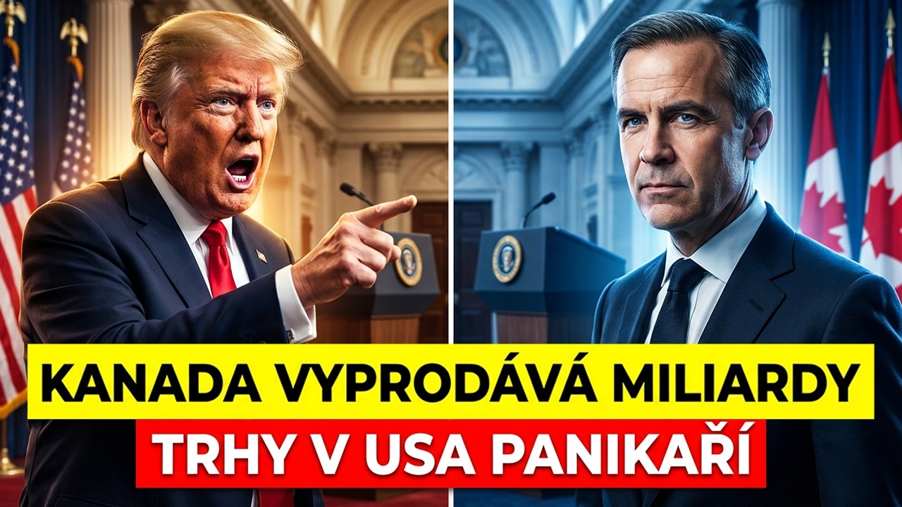 Kanada DUMPuje přes 300 miliard US Treasuries — Proč Trump ztrácí kontrolu?