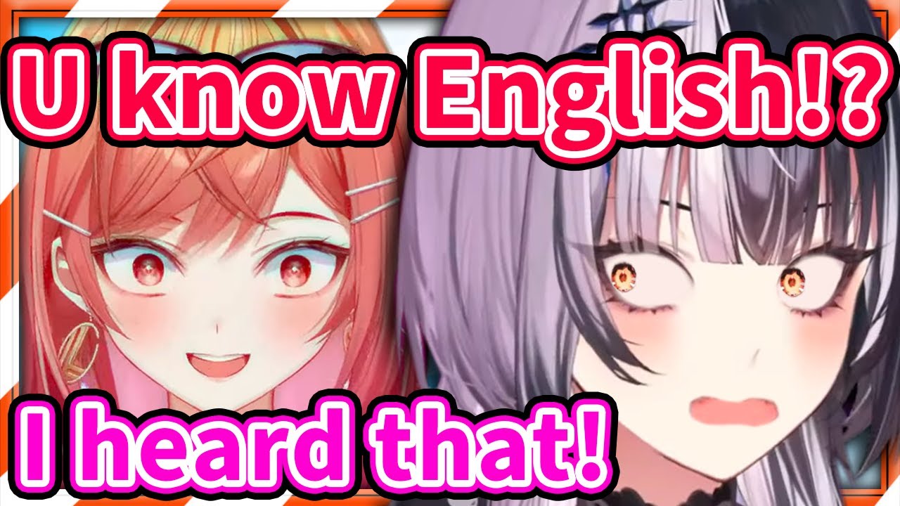 Shiori Forgot That Ririka Knows English 【Hololive】